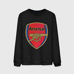 Свитшот хлопковый мужской Arsenal FC, цвет: черный