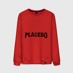 Свитшот хлопковый мужской Placebo, цвет: красный