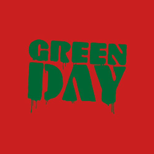 Мужской свитшот Green Day / Красный – фото 3