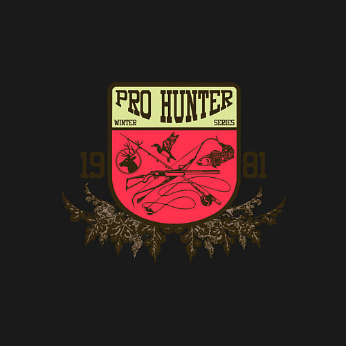 Мужской свитшот Pro Hunter 1981 / Черный – фото 3