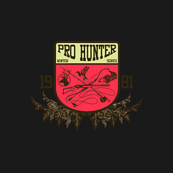 Свитшот хлопковый мужской Pro Hunter 1981, цвет: черный — фото 2