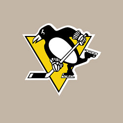 Свитшот хлопковый мужской Pittsburgh Penguins, цвет: миндальный — фото 2