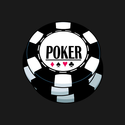 Мужской свитшот Poker / Черный – фото 3