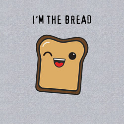 Свитшот хлопковый мужской Хлебушек, цвет: меланж — фото 2