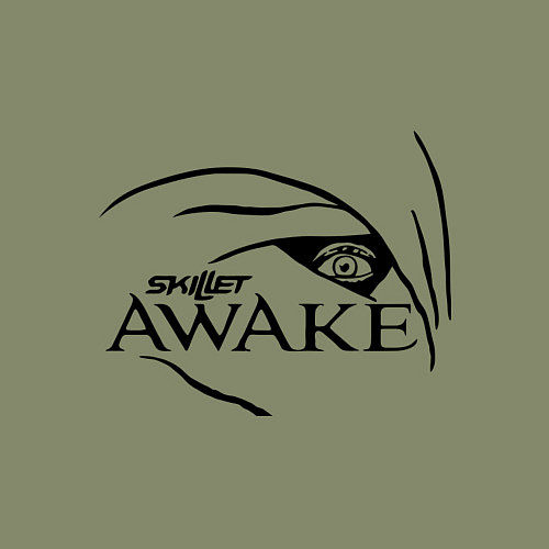 Мужской свитшот Skillet awake / Авокадо – фото 3