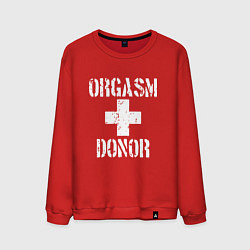 Мужской свитшот Orgasm + donor