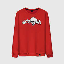 Свитшот хлопковый мужской Schokk, цвет: красный