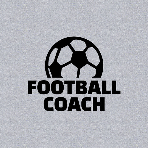 Мужской свитшот Football Coach / Меланж – фото 3