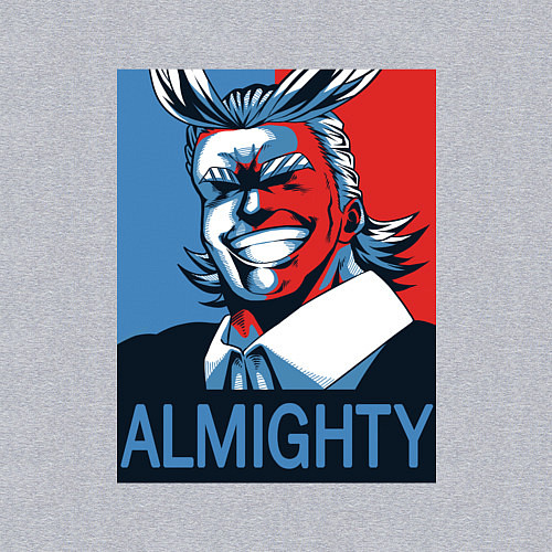 Мужской свитшот Моя геройская академия / Меланж – фото 3