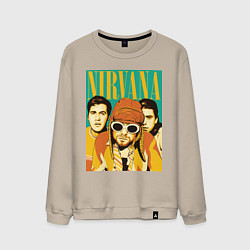 Мужской свитшот Nirvana