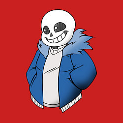 Свитшот хлопковый мужской Sans, цвет: красный — фото 2