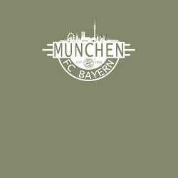 Свитшот хлопковый мужской Bayern Munchen - FCB New 2022, цвет: авокадо — фото 2
