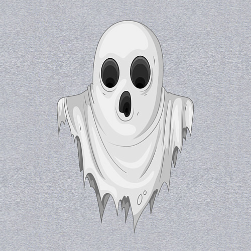 Мужской свитшот Привидение / Меланж – фото 3