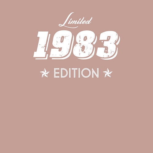 Мужской свитшот Limited Edition 1983 / Пыльно-розовый – фото 3