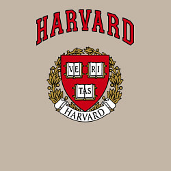 Свитшот хлопковый мужской Harvard university, цвет: миндальный — фото 2