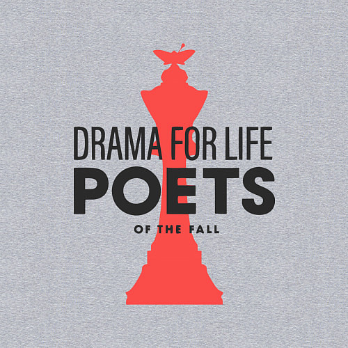 Мужской свитшот Poets of the Fall: Drama for life / Меланж – фото 3