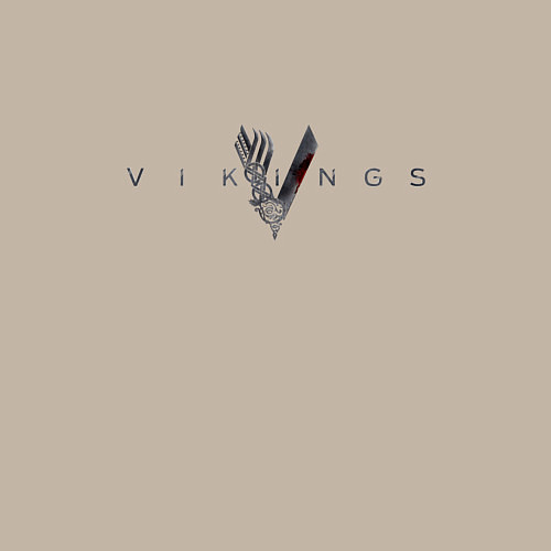 Мужской свитшот Vikings / Миндальный – фото 3