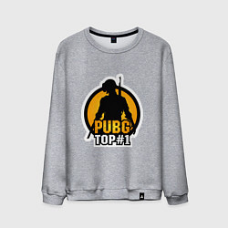 Мужской свитшот PUBG Top 1