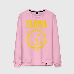 Свитшот хлопковый мужской Narnia, цвет: светло-розовый