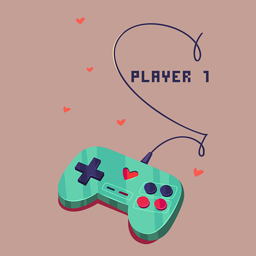 Мужской свитшот Perfect Team: Player 2 / Пыльно-розовый – фото 3