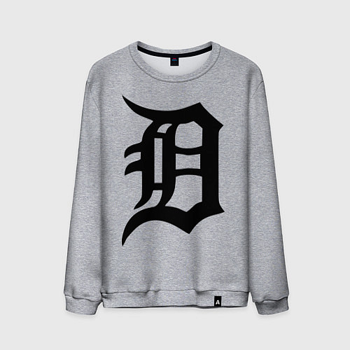 Мужской свитшот Detroit Tigers / Меланж – фото 1