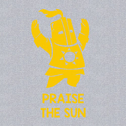 Свитшот хлопковый мужской Praise the Sun, цвет: меланж — фото 2