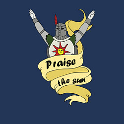 Свитшот хлопковый мужской Praise the Sun, цвет: тёмно-синий — фото 2