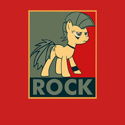 Свитшот хлопковый мужской Rock Pony, цвет: красный — фото 2