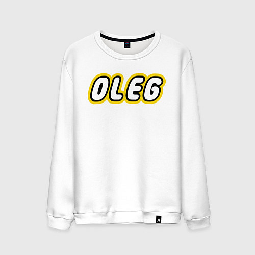 Мужской свитшот Oleg / Белый – фото 1