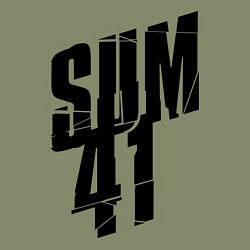 Свитшот хлопковый мужской Sum Forty One, цвет: авокадо — фото 2