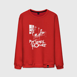 Свитшот хлопковый мужской My Chemical Romance, цвет: красный