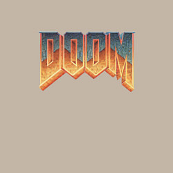 Свитшот хлопковый мужской DOOM, цвет: миндальный — фото 2