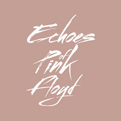 Свитшот хлопковый мужской Echoes of Pink Floyd, цвет: пыльно-розовый — фото 2