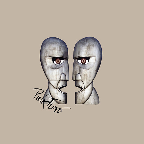 Мужской свитшот Pink Floyd / Миндальный – фото 3