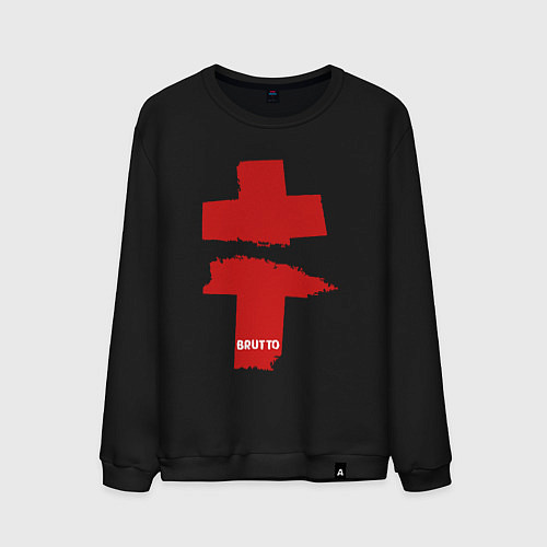 Мужской свитшот BRUTTO / Черный – фото 1