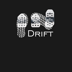 Свитшот хлопковый мужской Drift, цвет: черный — фото 2