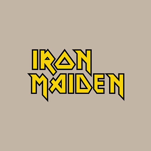 Мужской свитшот Iron Maiden / Миндальный – фото 3