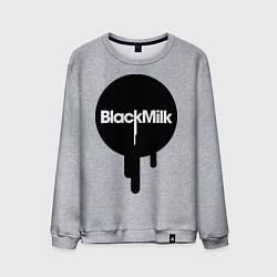 Свитшот хлопковый мужской BlackMilk, цвет: меланж