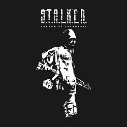 Свитшот хлопковый мужской STALKER: Shadow of Chernobyl, цвет: черный — фото 2