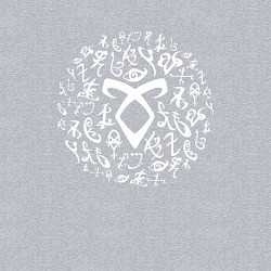 Свитшот хлопковый мужской Shadowhunters Runes, цвет: меланж — фото 2