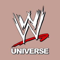 Свитшот хлопковый мужской WWE universe, цвет: пыльно-розовый — фото 2