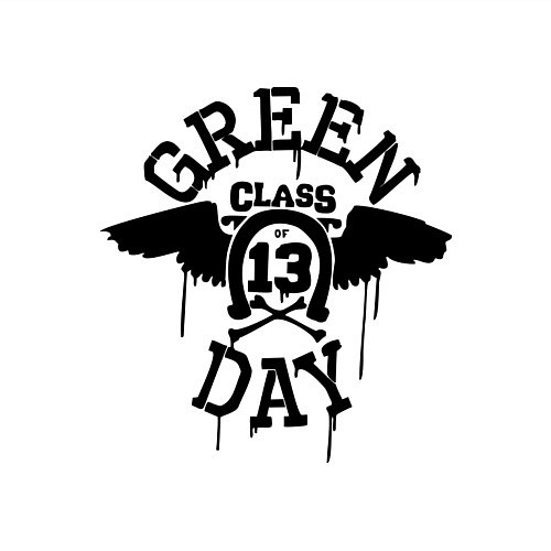 Мужской свитшот Green Day: Class of 13 / Белый – фото 3