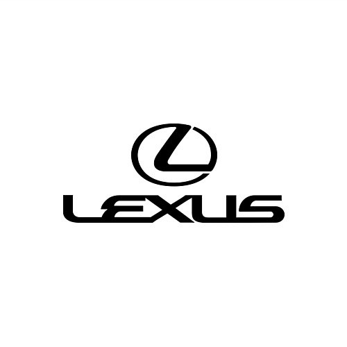 Мужской свитшот Lexus logo / Белый – фото 3