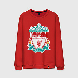 Свитшот хлопковый мужской Liverpool FC, цвет: красный