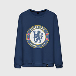 Свитшот хлопковый мужской Chelsea FC, цвет: тёмно-синий