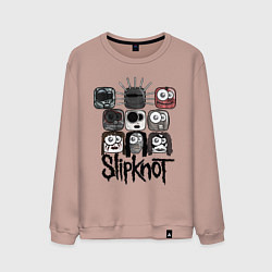 Мужской свитшот Slipknot Masks