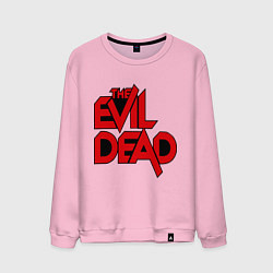 Свитшот хлопковый мужской The Evil Dead, цвет: светло-розовый