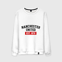 Мужской свитшот FC Manchester United Est. 1878