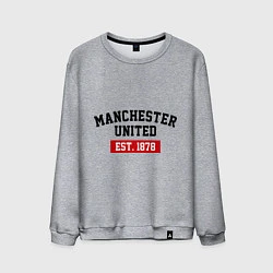 Мужской свитшот FC Manchester United Est. 1878