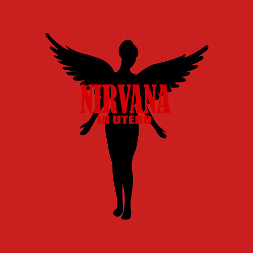 Мужской свитшот Nirvana: In Utero / Красный – фото 3